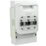   TRACON DSH2-3-60T Vízsz. szakaszolókapcs-bizt,gyűjtősín,fölső kábelcsatl,sarus AC 400V, 400A, 100kA; AC 690V, 315A, 50kA; 3P, NH2, 60mm,M10