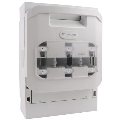 TRACON DSH3-3-60T Vízsz. szakaszolókapcs-bizt, gyűjtősín,föls kábelcsatl,sarus AC 400V, 63