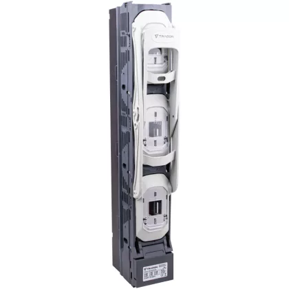   TRACON DSV2-3LV Függ. bizt. szakaszolókapcs, 400A, egyszerre nyit, V-kapocs 400/500V AC, 400 A, 100 kA; 690VAC, 315 A, 50 kA; 3x1P,NH2,V