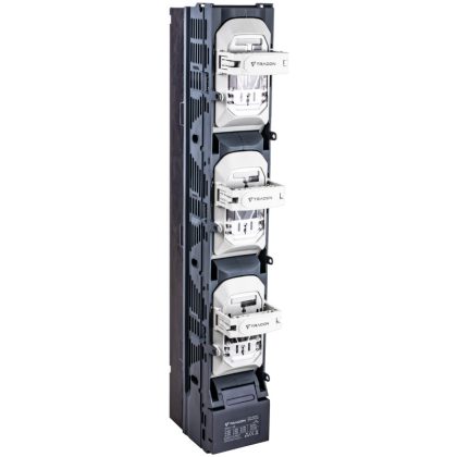   TRACON DSV2-3S Függ. bizt. szakaszolókapcs, 400A, pólusonként nyit, sarus 400/500V AC, 400 A, 100 kA; 690VAC, 315A,50 kA; 3x1P,NH2,M10