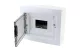 Cutie distribuție PT TRACON EDFKS-8/1 cu ușă plată fumuriu 1 × 8 (8) modul, IP40, (H × L × D = 195 × 240 × 90mm)