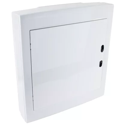  Cutie distribuție PT TRACON EDFKSN-18/2 cu ușă albă plană 2 × 18 (36) modul, IP40, (H × L × D = 505 × 464 × 100mm)