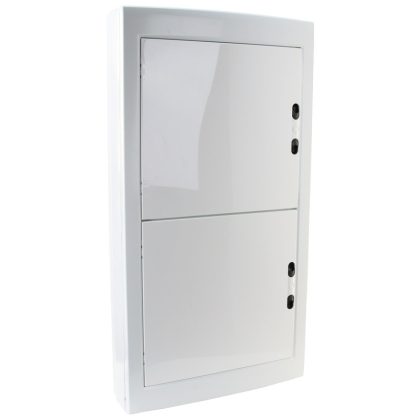   Cutie distribuție PT TRACON EDFKSN-18/4 cu ușă albă plată 4 × 18 (72) modul, IP40, (H × L × D = 872 × 464 × 120mm)
