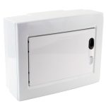   Cutie distribuție PT TRACON EDFKSN-8/1 cu ușă albă plană 1 × 8 (8) modul, IP40, (H × L × D = 195 × 240 × 90mm)