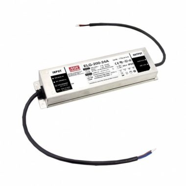 TRACON ELG-200-24A-3Y Professional metal cover LED driver 100-305 VAC / 24 VDC; 200 W; 0-8.4 A; PFC; IP65