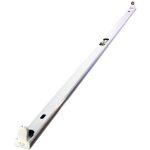 TRACON ELV109 Nyitott lámpatest T8 LED világító csövekhez 230 VAC, max. 9 W, 600 mm, G13