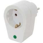 TRACON ESPD-SOCKET Csatlakozóaljzat túlfeszültségvédelemmel max.16A, 250VAC, 3680W, SCHUKO