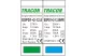 TRACON ESPD1+2-12.5-1+1P T1+T2 AC típusú túlfeszültséglevezető, cserélhető betéttel Uc:275V; Iimp:12,5kA; In:20/40kA; Imax:50kA; Up:1,3kV; 1+1P