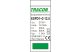 TRACON ESPD1+2-12.5-1P T1+T2 AC típusú túlfeszültséglevezető, cserélhető betéttel Uc:275V; Iimp:12,5kA; In:20kA; Imax:50kA; Up:1,3kV; 1P - 2