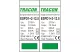 TRACON ESPD1+2-12.5-2P T1+T2 AC típusú túlfeszültséglevezető, cserélhető betéttel Uc:275V; Iimp:12,5kA; In:20kA; Imax:50kA; Up:1,3kV; 2P