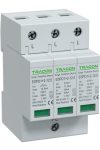 TRACON ESPD1+2-12.5-3P T1+T2 AC típusú túlfeszültséglevezető, cserélhető betéttel Uc:275V;