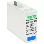   TRACON ESPD1+2-12.5NPE T1+T2 AC típusú túlfeszültséglevezető betét 12.5 NPE Uc:275V; Iimp:12,5kA; In:20/40kA; Imax:50kA; Up:1,3kV