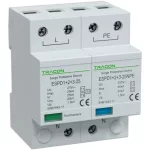   TRACON ESPD1+2+3-25-1+1P T1+T2+T3 AC típusú túlfeszültség levezető, egybeépített Uc:275V; Iimp:25/100kA; In:25/100kA; Uoc:20kV; Up:1,3kV; 1+1