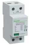 TRACON ESPD1+2+3-25-1P T1+T2+T3 AC típusú túlfeszültség levezető, egybeépített Uc:275V; Iimp:25kA; In:25kA; Uoc:20kV; Up:1,3kV; 1P