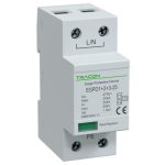 TRACON ESPD1+2+3-25-1P T1+T2+T3 AC típusú túlfeszültség levezető, egybeépített Uc:275V; Ii