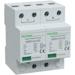TRACON ESPD1+2+3-25-2P T1+T2+T3 AC típusú túlfeszültség levezető, egybeépített Uc:275V; Ii