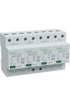 TRACON ESPD1+2+3-25-4P T1+T2+T3 AC típusú túlfeszültség levezető, egybeépített Uc:275V; Ii