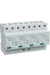 TRACON ESPD1+2+3-25-4P T1+T2+T3 AC típusú túlfeszültség levezető, egybeépített Uc:275V; Iimp:25kA; In:25kA; Uoc:20kV; Up:1,3kV; 4P