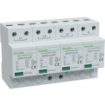 TRACON ESPD1+2+3-25-4P T1+T2+T3 AC típusú túlfeszültség levezető, egybeépített Uc:275V; Ii