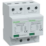 TRACON ESPD1+2-50-1+1P T1+T2 AC típusú túlfeszültséglevezető, egybeépített Uc:385V; Iimp:5
