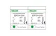 TRACON ESPD1+2-50-2P T1+T2 AC típusú túlfeszültséglevezető, egybeépített Uc:385V; Iimp:50kA; In:50kA; Imax:160kA; Up:2,5kV; 2P