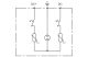 TRACON ESPD1+2-DC50-1000 T1+T2 DC típusú túlfeszültséglevezető, egybeépített Ucpv: 1200V; Iimp:12,5kA; In:20kA; Imax:50kA; Up:4kV