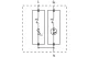 TRACON ESPD2-40-1+1P T2 AC típusú túlfeszültség levezető, cserélhető betéttel Uc:275/255V; In:20kA; Imax:40kA; Up:1,3/1,5kV; 1+1P