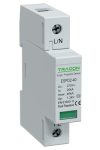 TRACON ESPD2-40-1P T2 AC típusú túlfeszültség levezető, cserélhető betéttel Uc:275V; In:20
