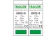 TRACON ESPD2-70-2P T2 AC típusú túlfeszültség levezető, cserélhető betéttel Uc:275V; In:40kA; Imax:70kA; Up:1,7kV; 2P