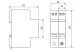 TRACON ESPD3-10-1+1P T3 AC típusú túlfeszültség levezető, egybeépített Uc:275V; In:10kA; Uoc:20kV; Up:1,2kV; 1+1P