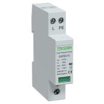 TRACON ESPD3-5-1+1P T3 AC típusú túlfeszültség levezető, egybeépített Uc:275V; In:5kA; Uoc