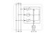 TRACON ESPD3FT-5-2P T3 AC típusú túlfeszültség levezető, cserélhető betéttel Uc:275V, In:5kA, Uoc:10kV, Up:1,5kV, 2P