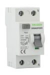 TRACON EVOAG2P10003 Áram-védőkapcsoló, 2 pólusú 100A, 30mA, 10kA, A