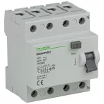  TRACON EVOAV4P4003 Áram-védőkapcsoló, 4 pólusú 40A, 30mA, 10kA, AC (Fi-relé)