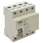   TRACON EVOG4P631 Áram-védőkapcsoló, 4 pólusú 63A, 100mA, 6kA, A (Fi-relé)