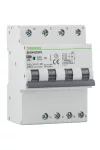 TRACON EVOK4B1603 Kombinált védőkapcsoló, 4P, 4modul, B karakterisztika B16A, 30 mA, 10kA, A TRACON EVOK4B1603 Kombinált védőkapcsoló, 4P, 4modul, B karakterisztika B16A, 30 mA, 10kA, A