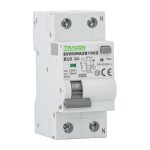 TRACON EVOKMA2D603 Kombinált védőkapcsoló, 2P, 2modul, D karakterisztika D6A, 30 mA, 10kA,