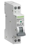 TRACON EVON 1P+N 10A C Kismegszakító, 1+N pólus, C karakterisztika 10A, C, 1P+N, 10kA (EVON 1P+N C10A)