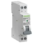   TRACON EVON 1P+N 10A C Kismegszakító, 1+N pólus, C karakterisztika 10A, C, 1P+N, 10kA (EVON 1P+N C10A)
