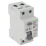 TRACON EVOV2P631 Áram-védőkapcsoló, 2 pólusú 63A, 100mA, 6kA, AC
