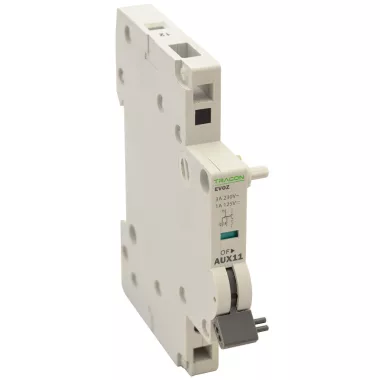 TRACON EVOZ-AL Hibajelző érintkező EVOZ-hez 230V, 50Hz, In:6A W=9mm; 0,5-4mm2