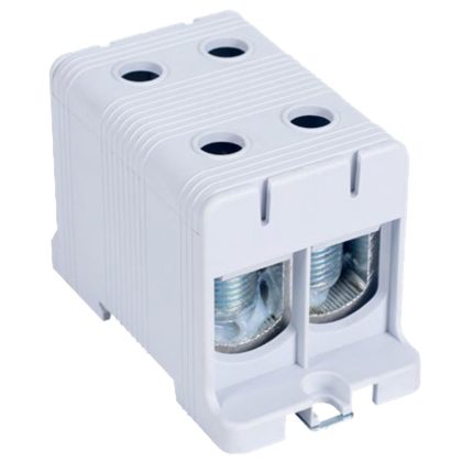   TRACON FLEAL-150/2 Főáramköri leágazó kapocs, sínre/felületre, szürke 35-150mm2, max. 1000VAC/1500VDC, max.320A