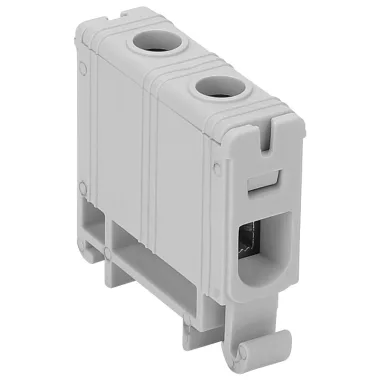 TRACON FLEAL-16/1 Főáramköri leágazó kapocs, sínre szerelhető, szürke 1.5-16mm2, max. 1000VAC, 1500VDC, max.85A