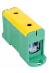 TRACON FLEAL-240/1ZS Főáramköri leágazó kapocs, felületre szerelhető, zöld/sárga 35-240mm2, max. 800VAC, max.425A