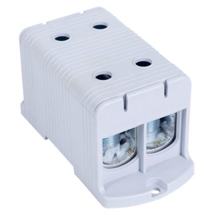   TRACON FLEAL-240/2 Főáramköri leágazó kapocs, felületre szerelhető, szürke 35-240mm2, max. 1000VAC/1500VDC, max.425A