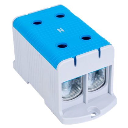   TRACON FLEAL-240/2K Főáramköri leágazó kapocs, felületre szerelhető, kék 35-240mm2, max. 1000VAC/1500VDC, max.425A