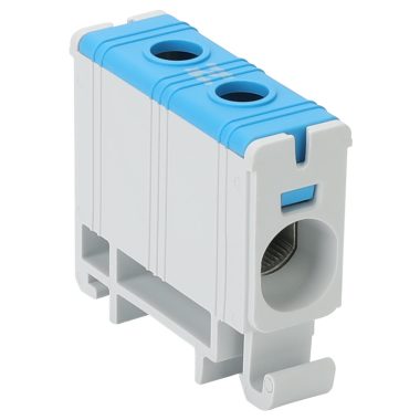 TRACON FLEAL-35/1K Főáramköri leágazó kapocs, sínre szerelhető, kék 2.5-35mm2, max. 1000VAC, 1500VDC, max.135A