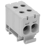   TRACON FLEAL-35/2 Főáramköri leágazó kapocs, sínre szerelhető, szürke 2.5-35mm2, max. 1000VAC, 1500VDC, max.135A