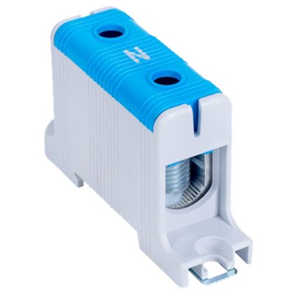 TRACON FLEAL-95/1K Főáramköri leágazó kapocs, sínre/felületre, kék 16-95mm2, max. 1000VAC/