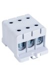 TRACON FLEAL-95/3 Főáramköri leágazó kapocs, sínre/felületre, szürke 16-95mm2, max. 1000VA
